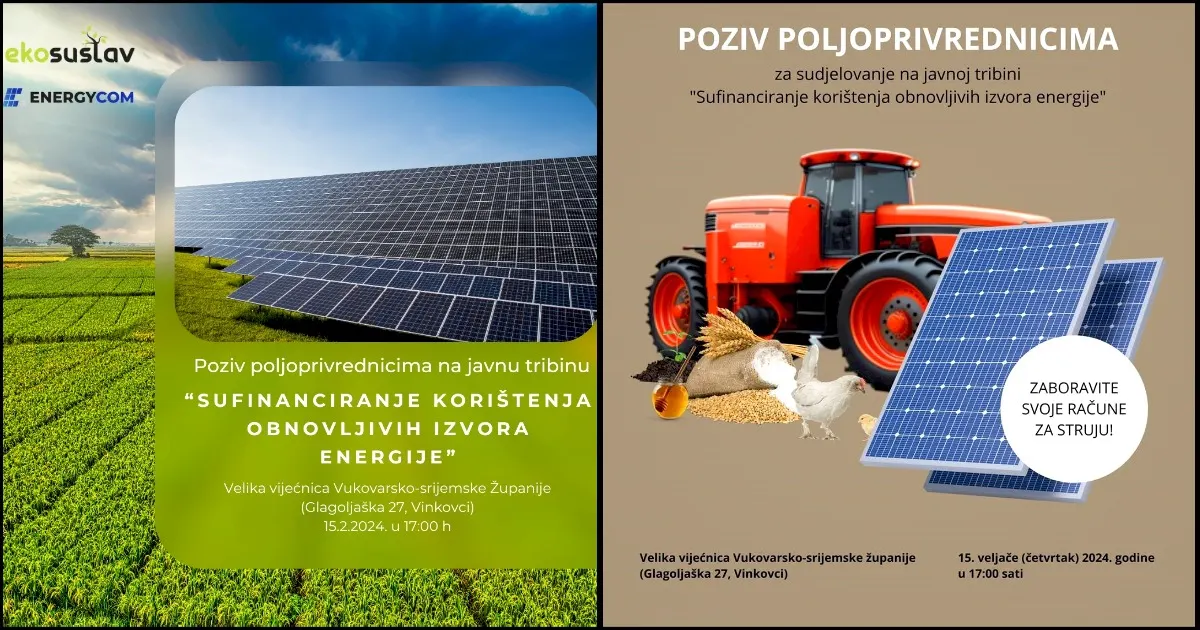 Sufinanciranje korištenja obnovljivih izvora energije