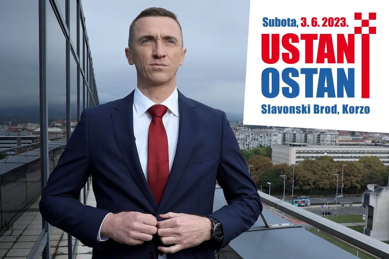 Ustani i ostani” veliki skup Domovinskog pokreta u Slavonskom brodu
