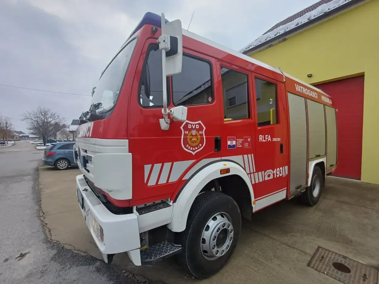 Vrbanjcima novo vatrogasno vozilo